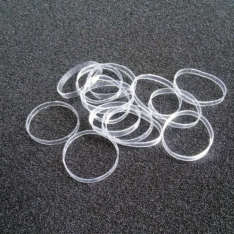 透明橡皮筋透明皮套橡皮圈耐高温皮圈TPU橡皮筋胶圈厂家