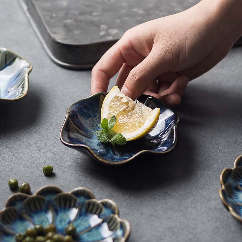 Joyería de cerámica creativa plato de comercio exterior Venta caliente suministro directo de fábrica Amazon Venta caliente joyería plato anillo collar de almacenamiento