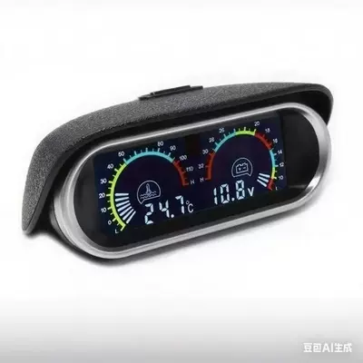Cross-Border Car and Truck Horizontal Installation of Water Temperature, Voltage and Oil Pressure Combination Meter Modification