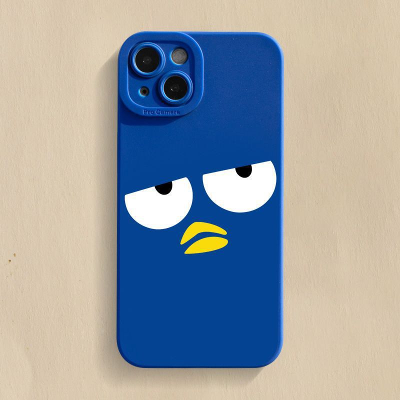 Bird Expression Apple 14pro Mobile Phone Case iPhone13 Fun 12 New 11 Creative X Men's and Women's Drop-resistant Soft Case