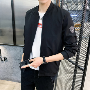 Men's Jacket Spring and Autumn 2023 New Men's Leather Clothing Korean Style Slim-fit Casual Jacket Fashionable Handsome Thin Clothes