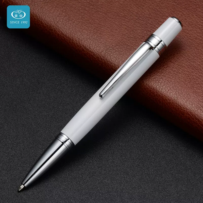 厂家直订经典时尚迷你口袋笔 金属转动圆珠笔商务广告礼品中油笔