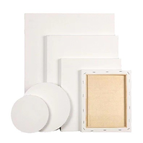 油画框厂家批发方形绘画框 纯棉亚麻油画框 纯棉木质画框