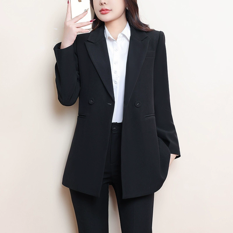 555 набор интервью женский толстый мм большой размер костюм женский костюм 200 фунтов специальный размер свободный тонкий костюм пальто