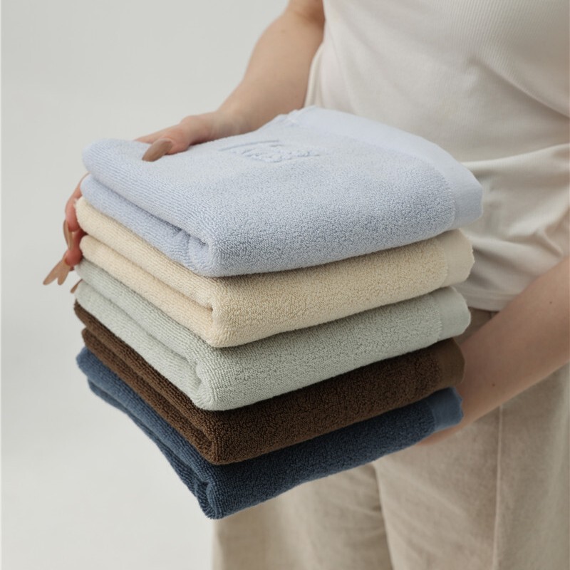 Cross-Border Hot Selling Solid Color Large Bath Towel European and American Foreign Trade Model Plus Size High Quality Adult Face Towel Face Towel Cross-Border Hot Selling Solid Color Large Bath Towel European and American Foreign Trade Model Plus Size High Quality Adult Face Towel Face Towel