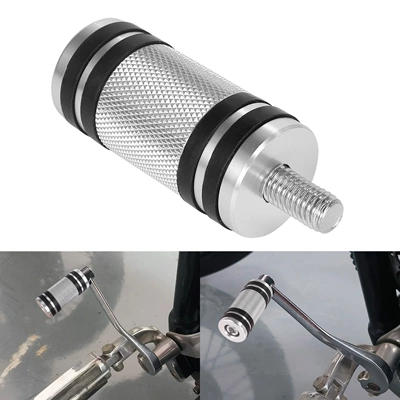 Motorcycle Modification Accessories Black Electroplated Knurled Gear Lever Head Gear Lever Glue Gear Head Embossed Gear Head