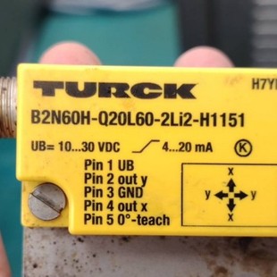 Brand new original B2N60H-Q20L60-2Li2-H1151 TURCK inclination sensor