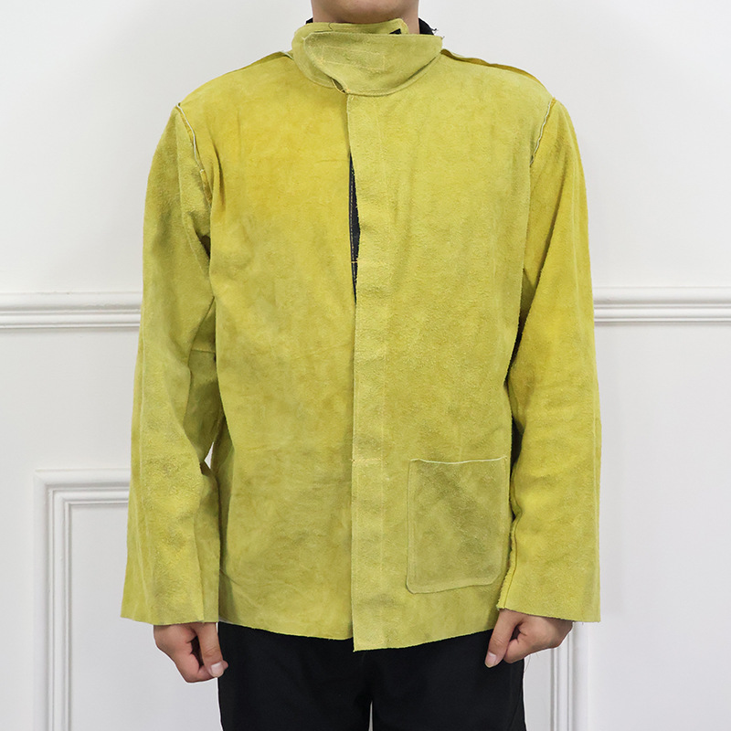 供应PL品牌牛皮电焊工作服  电焊防护服