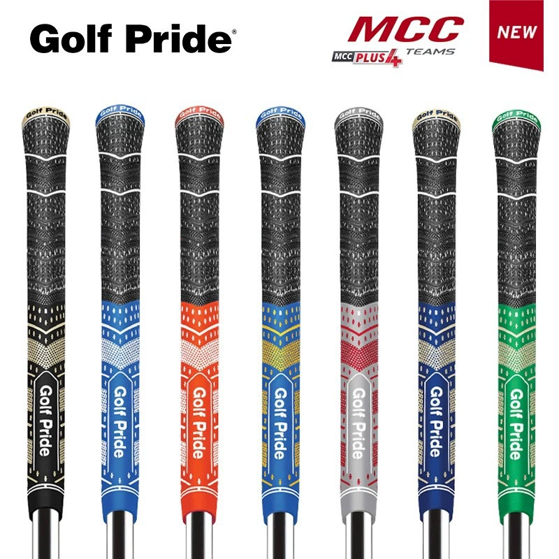 Лидер продаж MCC PLUS4 TEAMS, резиновая ручка для гольфа из полухлопчатобумажной нити, новинка