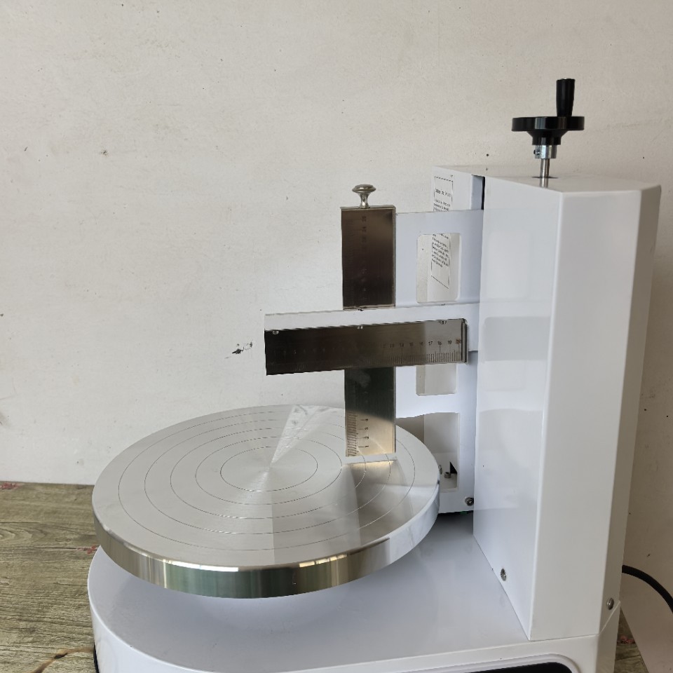 跨境欧美规110v生日蛋糕自动抹胚机抹面机烘焙设备电动涂抹奶油机