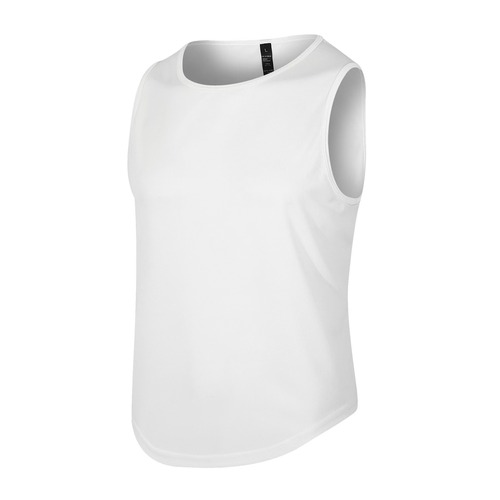 Summer Tank Top No Sleeve Backless Tee Fitness Basketball Clothes Quick Dry Breathable Elastic Crew Neck Training Top