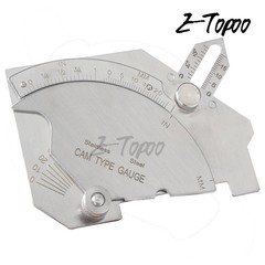 ETOPU MG-8 Convex Welding Inspection Tool, Welding Inspection Ruler, Convex Weld Seam Gauge, Gap Detection Ruler
