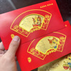 2024 Dragon Year's 100 yuan gold foil banknote color zodiac cartoon dragon commemorative coin gold banknotes opening door red envelope gift wholesale