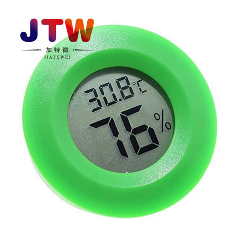 Circular Electronic Thermometer and Hygrometer, Insect Electronic Thermometer and Hygrometer, Acrylic Box Insect Trap Thermometer