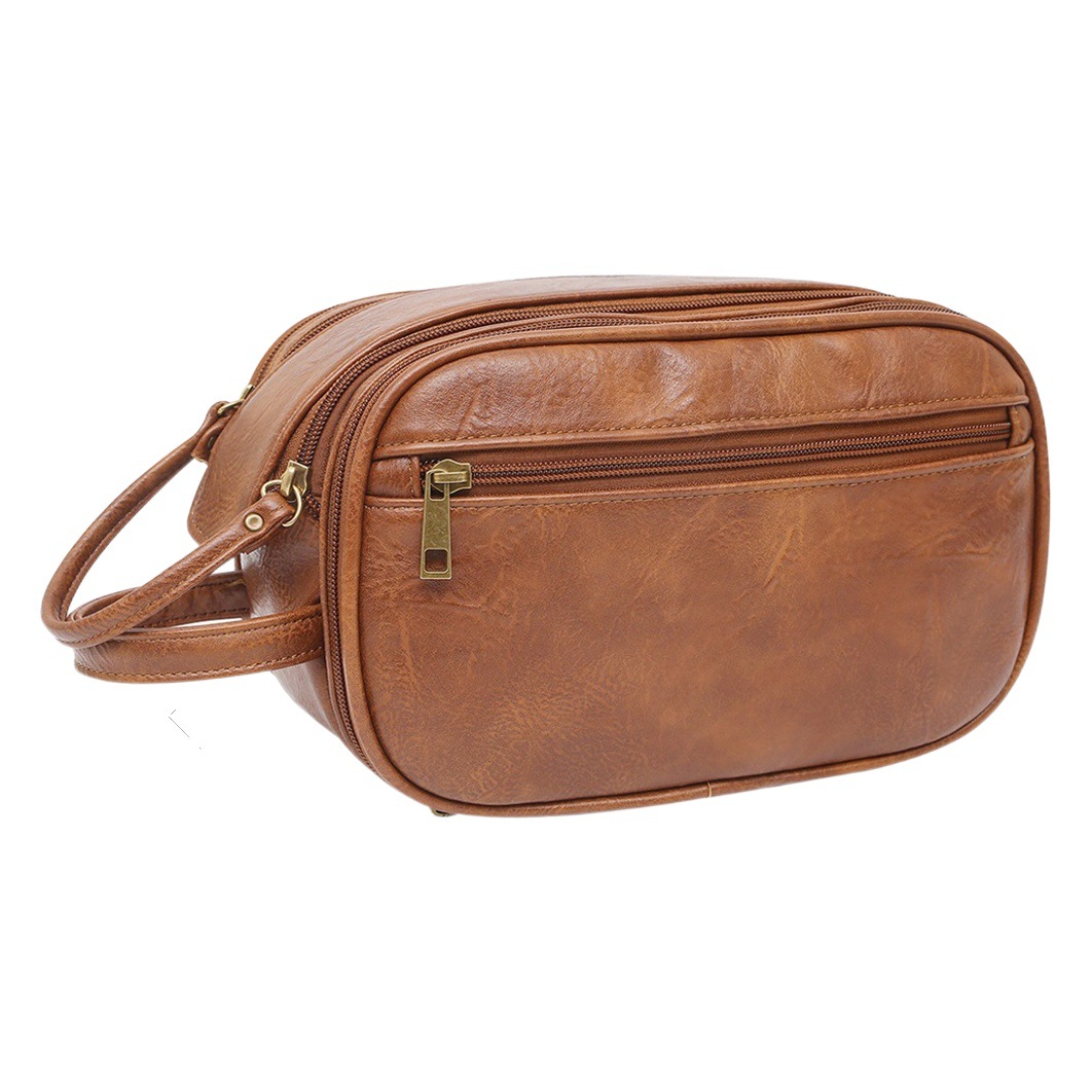 Venta directa de fábrica Amazon transfronterizo nuevo neceser de hombre bolsa de cosméticos de viaje almacenamiento gran cantidad disponible en stock