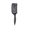 S-shaped hollow comb black (OPP bag)