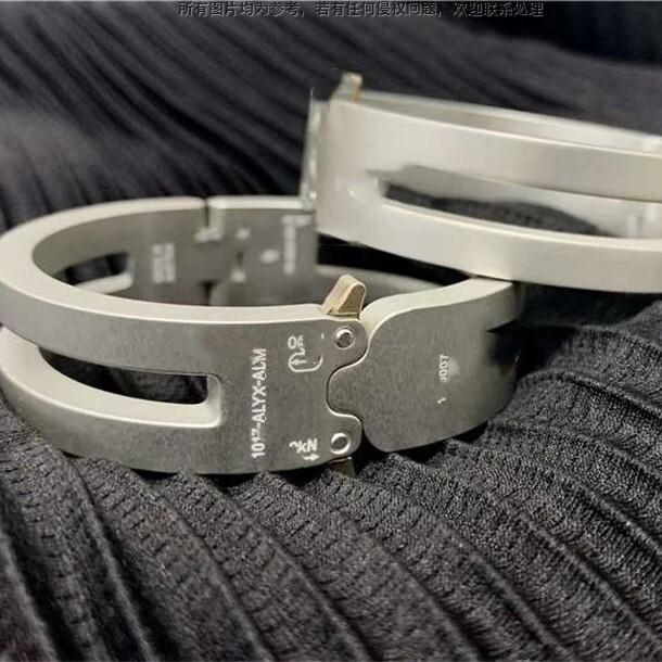 Alyx Half-Life Peripheral Stainless Steel Black and White Couple Bracelet Trendy Tactical Waist Chain See True Love Bracelet Ghy8