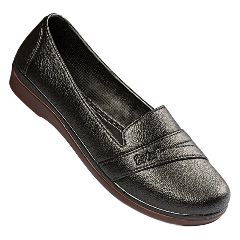 Короткие резиновые сапоги с низким верхом и говяжей подошвой с мелким ртом, Женская износостойкая резиновая обувь с мягкой подошвой, водонепроницаемая Нескользящая кухонная рабочая обувь для мам