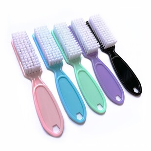 Nail Dust Brush Manicure Tool Cleaning Dust Powder Dust Brush Colorful Multifunctional Nail Brush Cleaning Nail