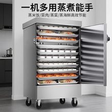 商用蒸饭柜节能蒸饭机电蒸箱液化气蒸饭车电气两用蒸饭柜蒸箱商用
