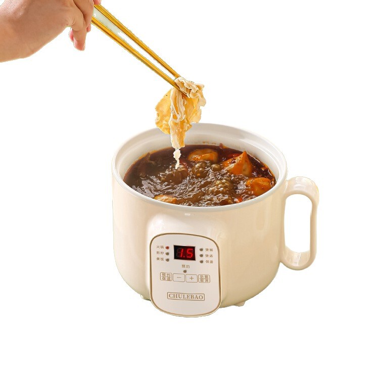 セラミック釉ミニ炊飯器 1-2人用 3-4人用 多機能炊飯器 スマートおかゆ・スープ・ご飯・蒸しオールインワン|undefined