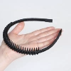 5# black threaded crystal headband [ready stock]