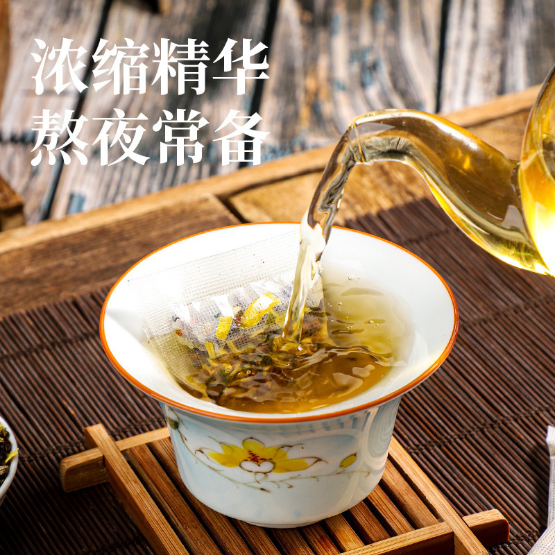 北京同仁堂 金银花菊花茉莉花茶160克/盒现货量大价优支持一件代|undefined