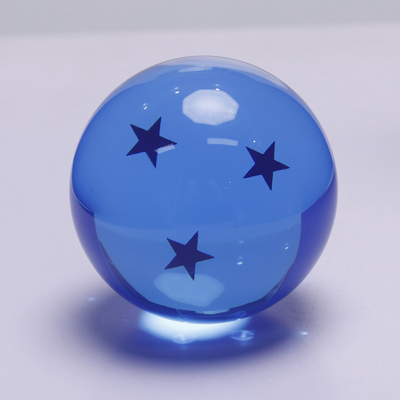 Suministro disponible de figuras de resina de Dragon Ball, adornos de bolas de resina, figuras de juguete de Dragon Ball de siete estrellas, regalos creativos.