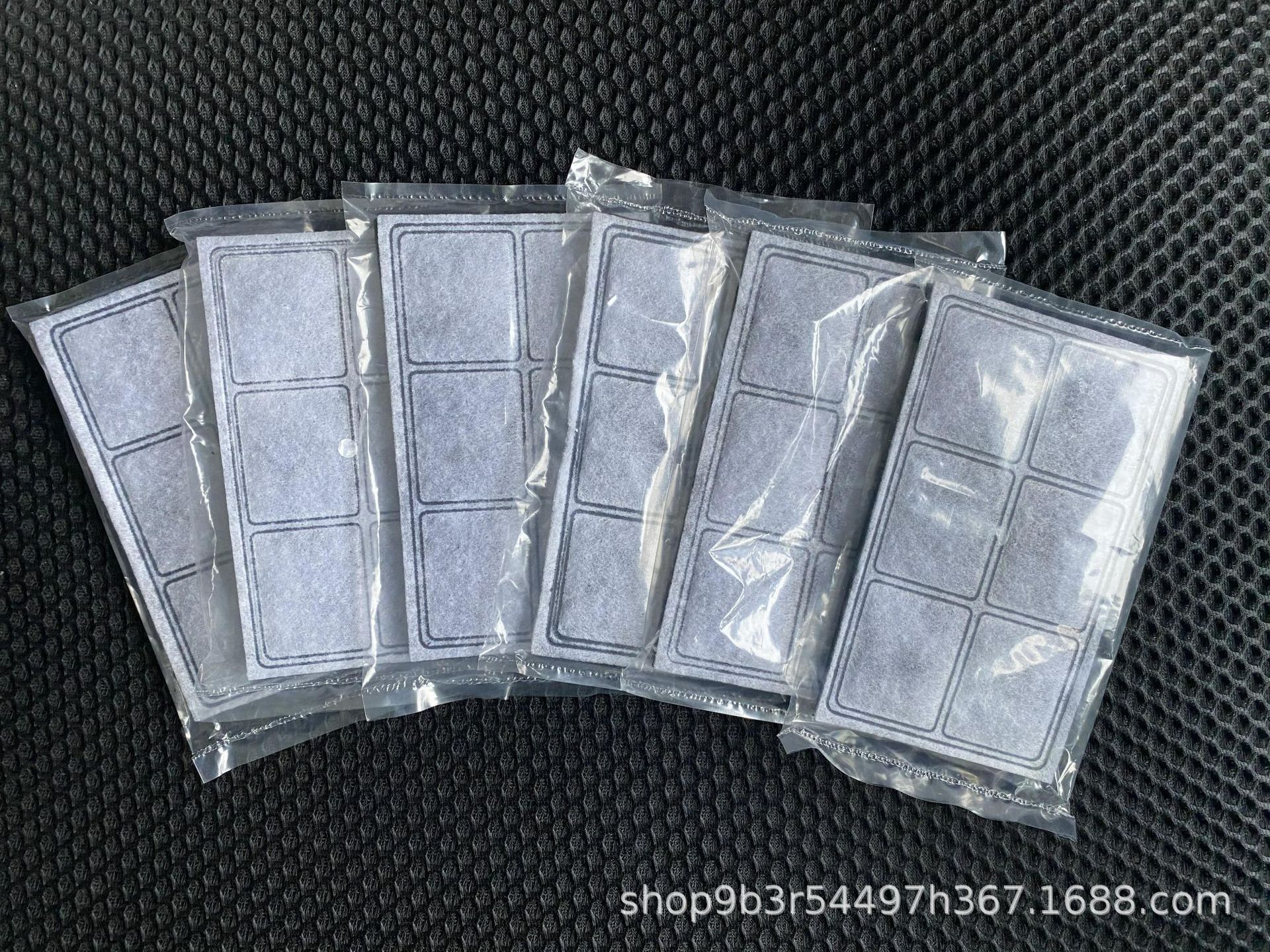 长方形胶件黑白棉过滤芯