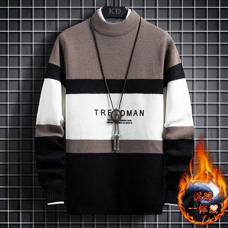 Keep warm fashionable winter trend knitted sweater