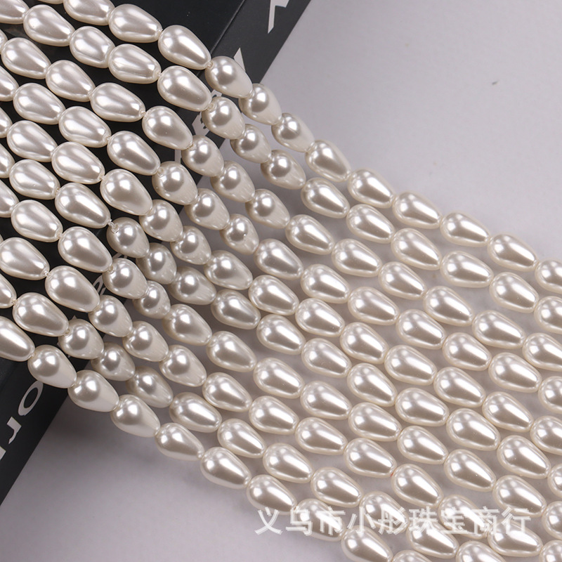 Suministro directo de fábrica imitación Shijia gota de agua rebordear accesorios de joyería bricolaje estilo nacional hanfu collar horquilla tocado productos semiacabados image 3