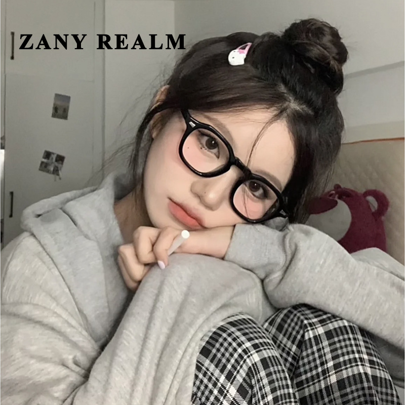 Nuevo Pequeño Libro Rojo estilo coreano cuadrado negro marco grueso gafas de luz anti-azul celebridad de Internet gafas lisas 20222 fabricantes ahora