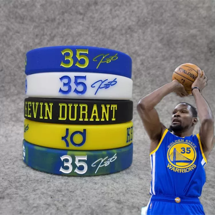 Баскетболист звезды Warriors №35 Кевин Дюрант сигнатурный спортивный браслет на запястье Коби Карри Джеймс Ирвинг