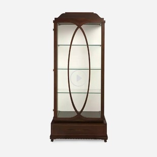 British Christopherguy Cg British and American Classical Furniture Mademoiselle Vitrine Wine Cabinet