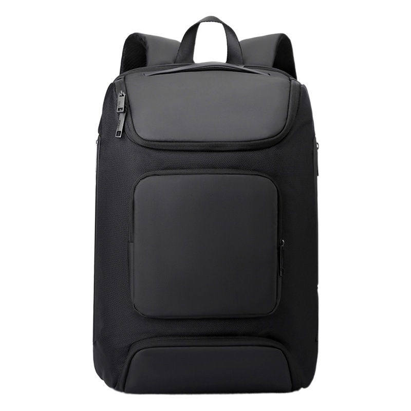 logo business leisure multi-function backpack usb rechargeable outdoor travel bag large capacity multi-layer luggage bag