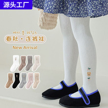 女童连裤袜春秋季薄款棉连体袜裤打底袜宝宝儿童打底裤中厚款外穿