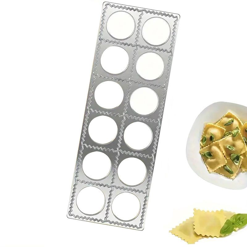 跨境饺子意大利饺子模具12孔饺子模具铝合金12孔饺子摸厨房小工具|undefined
