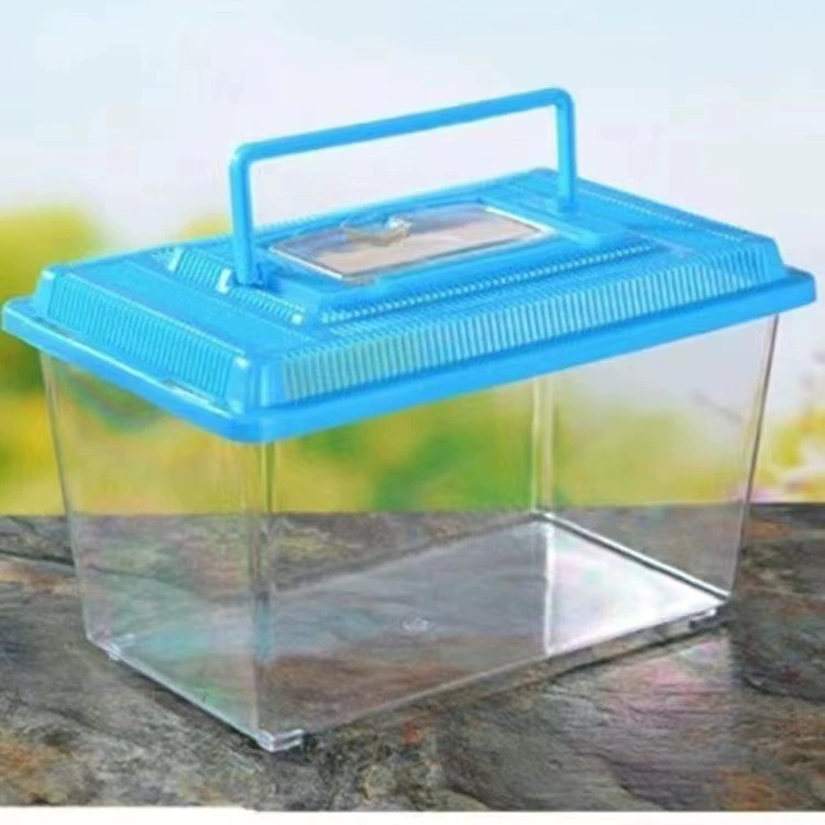 Factory turtle pot small delivery table fish tank plastic turtle turtle tank breeding box Brazilian turtle turtle villa