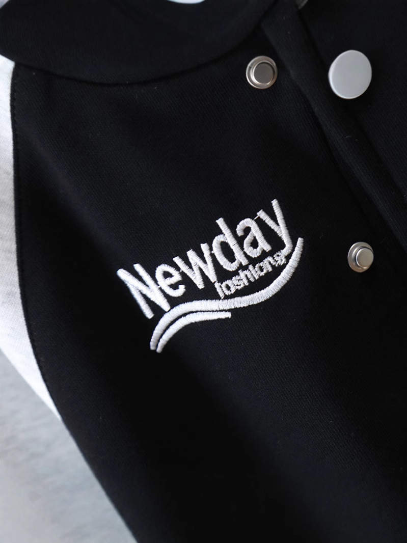 7622 ropa para niños, uniformes de béisbol para niños, modelos de primavera y otoño, 2025, nuevos y guapos, chaqueta de color casual para niños, chaqueta de primavera