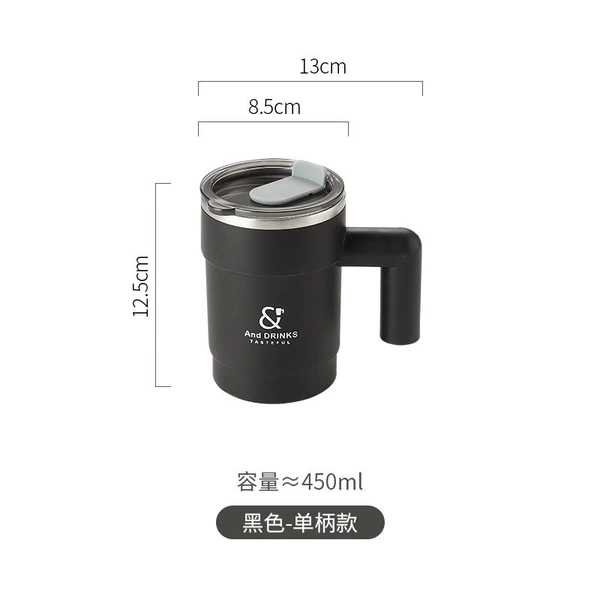 1078 office cup black (with handle) ⚑