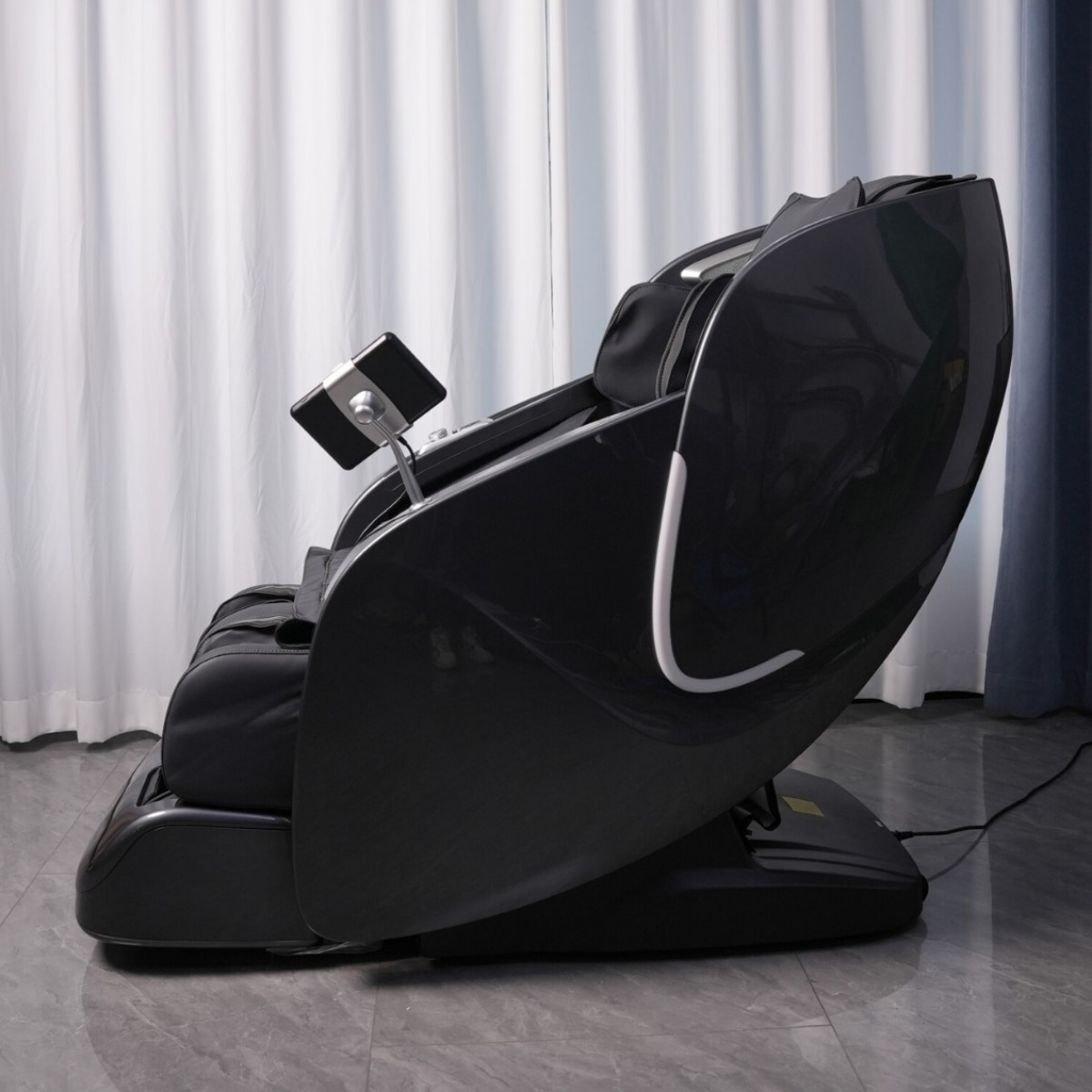 Sillón de masaje multifuncional para personas mayores, totalmente automático, con brazo robótico tipo cápsula espacial, sofá eléctrico inteligente con voz IA