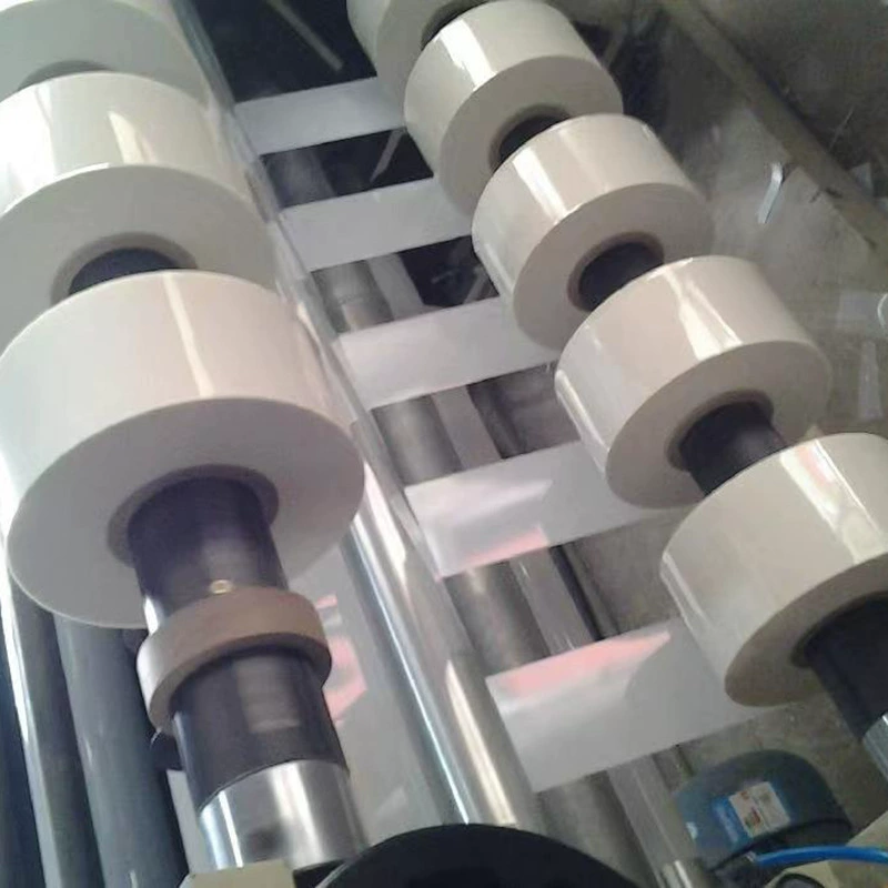 Производитель продает молочно-белую белую ПЭТ-моторную пленку, белый ПЭТ-рулон, устойчивый к высоким температурам изолирующий материал для лазерной гравировки