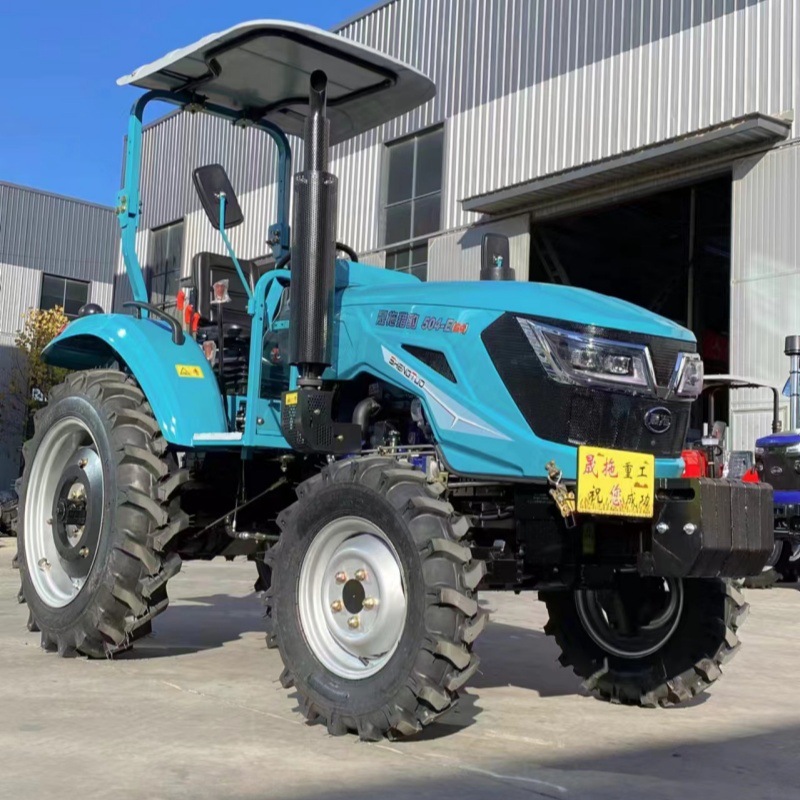厂家供应704大马力农用拖拉机轮式四驱柴油拖拉机