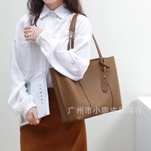 日本外貿真皮女士手拎包簡約跨境外貿牛皮女性大容量媽咪包手提包