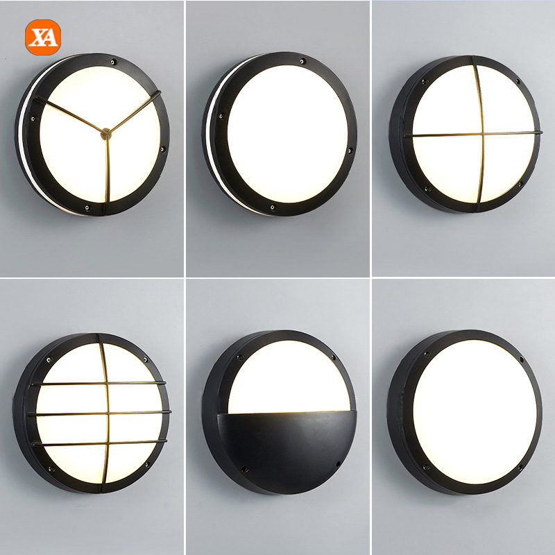 Led Outdoor Ceiling Light Waterproof Outdoor Indoor Courtyard Light Balcony Corridor Insect-Proof and Moisture-Proof Light Gate Light Wall