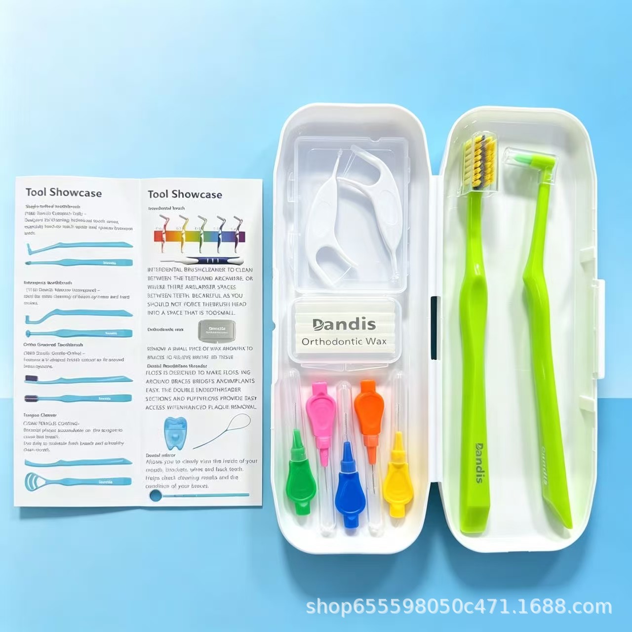 Kieferorthopädisches Mundhygiene-Set