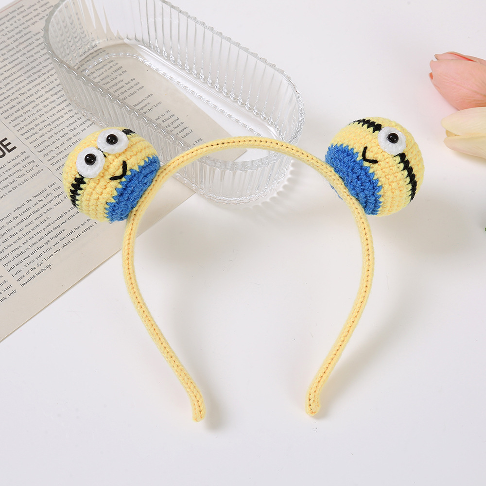 195g Weight Hair Band Hair Accessories Type 1 Piece Quantity Holiday, Festival Occasion yarn Material Halloween Festival Pumpkin, Snowman, Skull Pattern Women's Gender Cute Style Halloween Cute Women's Pumpkin Snowman Skull Yarn Hair Band 8