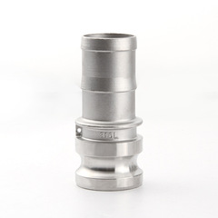 Factory-supplied quick-connect fittings: DC-type high-pressure male connectors with lever-style, snap-lock, and hose-quick-attach designs.