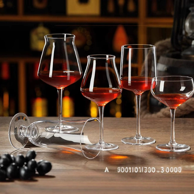 Европейский бургундский тюльпан коктейль домашний кубок хрустальный стеклянный бокал для вина бокал оптом