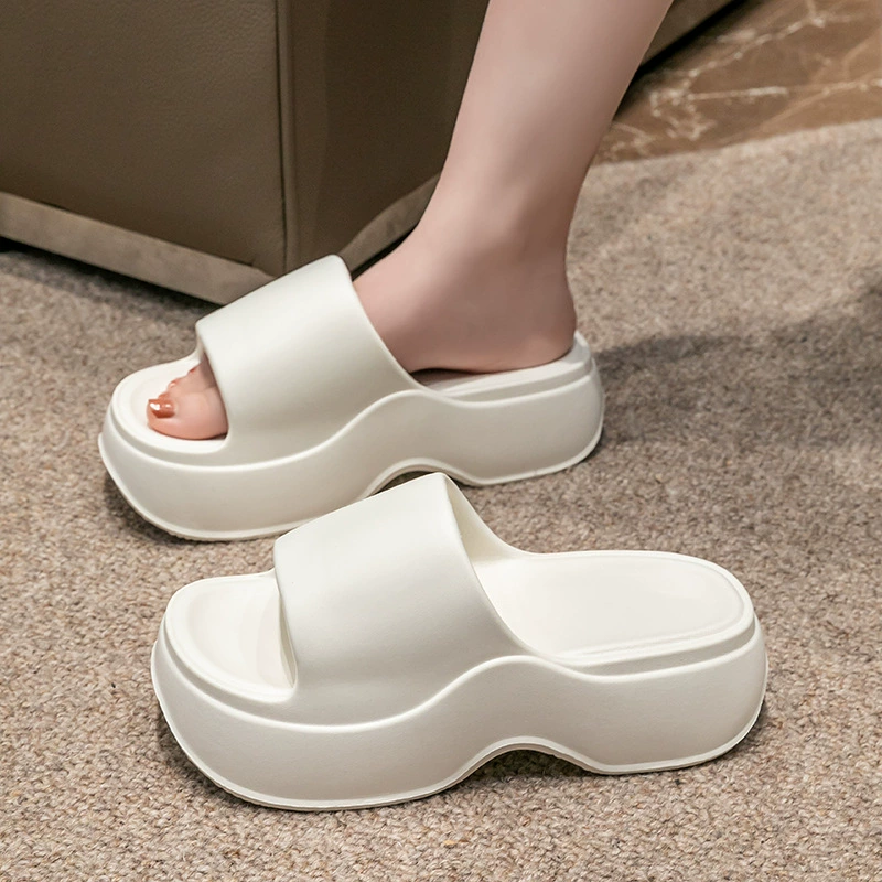 Травяные тапочки женские толстые подошвы и мягкие подошвы